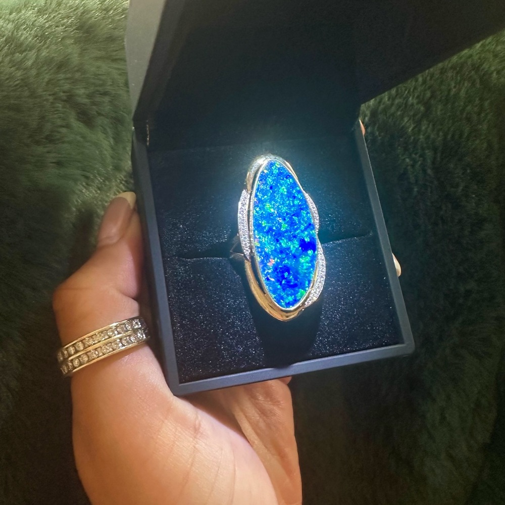 Opal ring - Picture 5 of 6